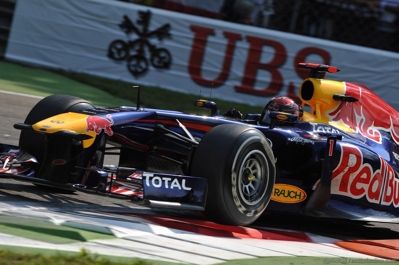 GP ITALIA, 11.09.2011- Gara, Sebastian Vettel (GER), Red Bull Racing, RB7 