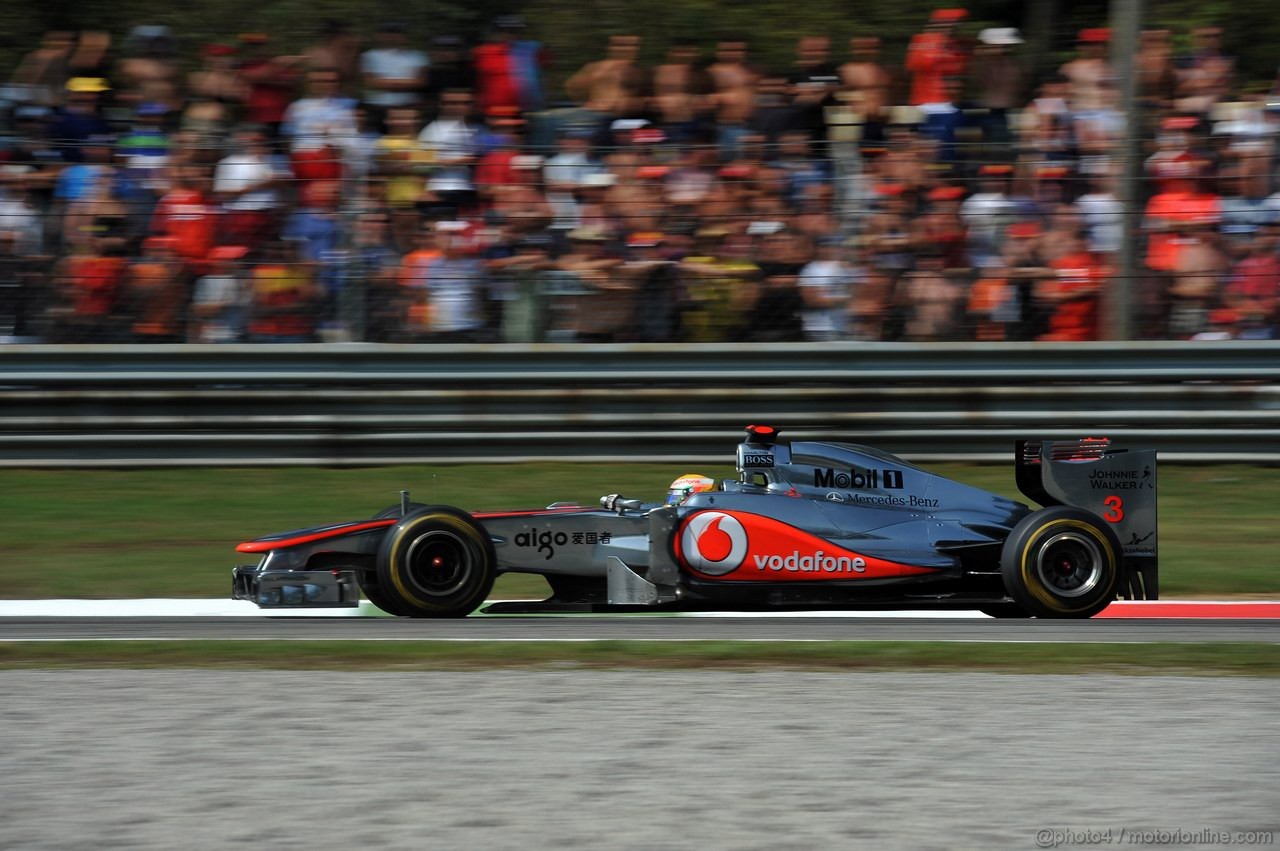GP ITALIA, 11.09.2011- Gara, Lewis Hamilton (GBR), McLaren  Mercedes, MP4-26 