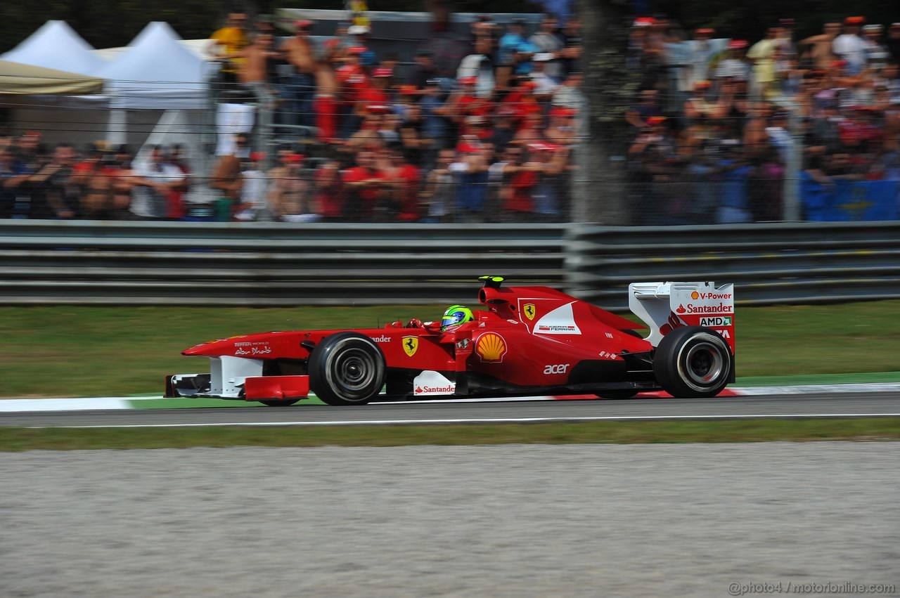 GP ITALIA, 11.09.2011- Gara, Felipe Massa (BRA), Ferrari, F-150 Italia 