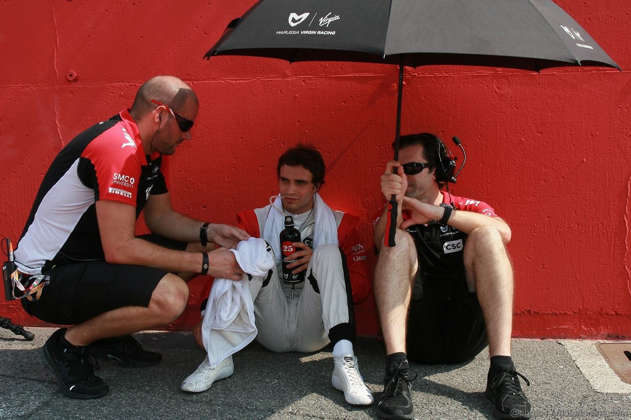 GP ITALIA, 11.09.2011- Gara, Jerome D'Ambrosio (BEL), Marussia Virgin Racing VR-02 