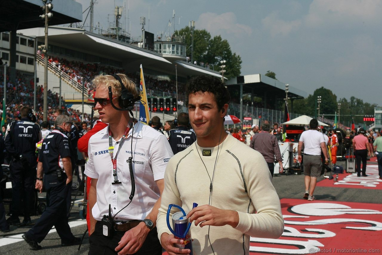 GP ITALIA, 11.09.2011- Gara, Daniel Ricciardo (AUS), HRT Formula One Team 
