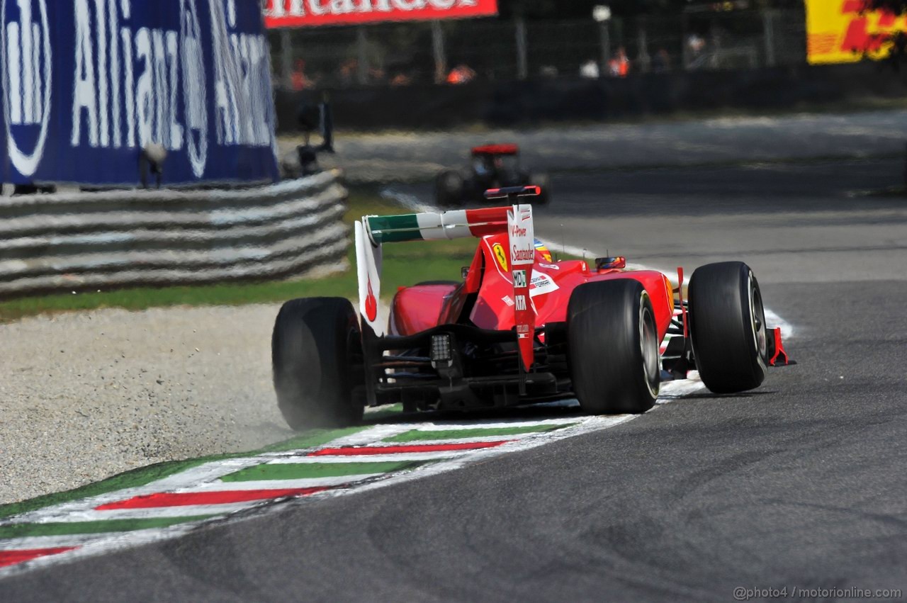 GP ITALIA, 11.09.2011- Gara, Fernando Alonso (ESP), Ferrari, F-150 Italia 
