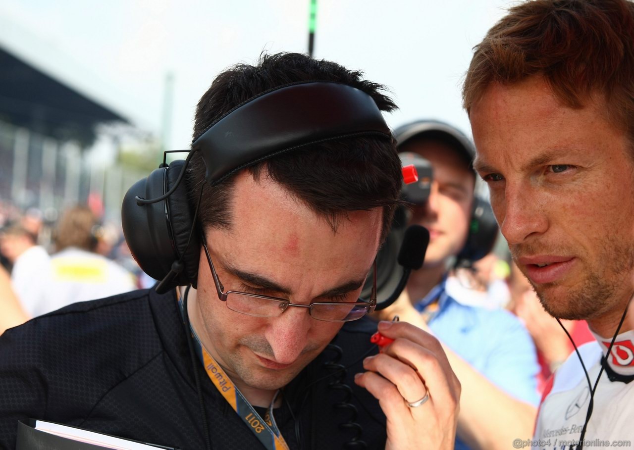 GP ITALIA, 11.09.2011- Gara, Jenson Button (GBR), McLaren  Mercedes, MP4-26 