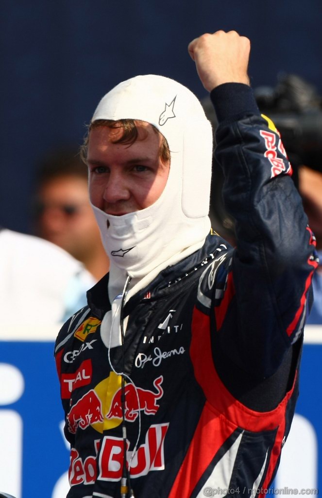 GP ITALIA, 11.09.2011- Gara, Sebastian Vettel (GER), Red Bull Racing, RB7 vincitore