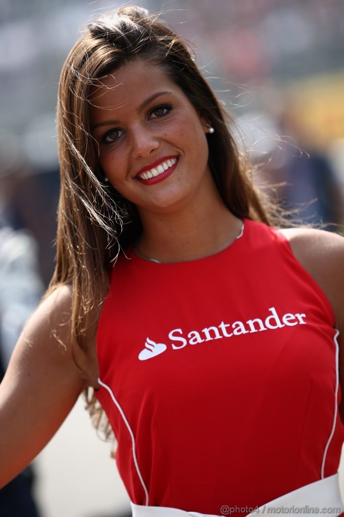 GP ITALIA, 11.09.2011- Gara, grid girl, pitbabes