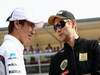 GP ITALIA, 11.09.2011- Kamui Kobayashi (JAP), Sauber F1 Team C30 e Vitaly Petrov (RUS), Lotus Renault GP, R31 