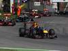GP ITALIA, 11.09.2011- Gara, Sebastian Vettel (GER), Red Bull Racing, RB7 davanti a Lewis Hamilton (GBR), McLaren  Mercedes, MP4-26 