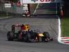 GP ITALIA, 11.09.2011- Gara, Sebastian Vettel (GER), Red Bull Racing, RB7 davanti a Fernando Alonso (ESP), Ferrari, F-150 Italia 