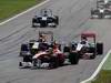 GP ITALIA, 11.09.2011- Gara, Felipe Massa (BRA), Ferrari, F-150 Italia, Mark Webber (AUS), Red Bull Racing, RB7 e Jenson Button (GBR), McLaren  Mercedes, MP4-26 