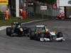 GP ITALIA, 11.09.2011- Gara, Heikki Kovalainen (FIN), Team Lotus, TL11 e Adrian Sutil (GER), Force India F1 Team, VJM04 