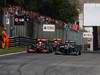 GP ITALIA, 11.09.2011- Gara, Lewis Hamilton (GBR), McLaren  Mercedes, MP4-26, Michael Schumacher (GER), Mercedes GP Petronas F1 Team, MGP W02 e Jenson Button (GBR), McLaren  Mercedes, MP4-26 