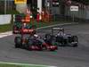 GP ITALIA, 11.09.2011- Gara, Jenson Button (GBR), McLaren  Mercedes, MP4-26 e Michael Schumacher (GER), Mercedes GP Petronas F1 Team, MGP W02 