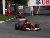 GP ITALIA, 11.09.2011- Gara, Fernando Alonso (ESP), Ferrari, F-150 Italia davanti a Jenson Button (GBR), McLaren  Mercedes, MP4-26 