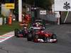 GP ITALIA, 11.09.2011- Gara, Fernando Alonso (ESP), Ferrari, F-150 Italia davanti a Jenson Button (GBR), McLaren  Mercedes, MP4-26 