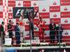 GP ITALIA, 11.09.2011- Gara, Sebastian Vettel (GER), Red Bull Racing, RB7 vincitore, Jenson Button (GBR), McLaren  Mercedes, MP4-26 secondo e Fernando Alonso (ESP), Ferrari, F-150 Italia terzo 