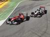 GP ITALIA, 11.09.2011- Gara, Fernando Alonso (ESP), Ferrari, F-150 Italia e Jenson Button (GBR), McLaren  Mercedes, MP4-26 