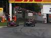 GP ITALIA, 11.09.2011- Gara, Jenson Button (GBR), McLaren  Mercedes, MP4-26 e Michael Schumacher (GER), Mercedes GP Petronas F1 Team, MGP W02 