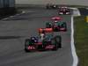 GP ITALIA, 11.09.2011- Gara, Lewis Hamilton (GBR), McLaren  Mercedes, MP4-26 davanti a Jenson Button (GBR), McLaren  Mercedes, MP4-26 