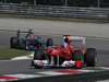 GP ITALIA, 11.09.2011- Gara, Fernando Alonso (ESP), Ferrari, F-150 Italia davanti a Michael Schumacher (GER), Mercedes GP Petronas F1 Team, MGP W02 
