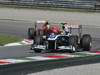 GP ITALIA, 11.09.2011- Gara, Pastor Maldonado (VEN), Williams FW33 davanti a Felipe Massa (BRA), Ferrari, F-150 Italia 