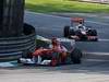 GP ITALIA, 11.09.2011- Gara, Fernando Alonso (ESP), Ferrari, F-150 Italia davanti a Jenson Button (GBR), McLaren  Mercedes, MP4-26 