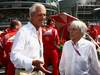 GP ITALIA, 11.09.2011- Gara, Marco Tronchetti Provera (ITA), Pirelli's President e Bernie Ecclestone (GBR), President e CEO of Formula One Management  