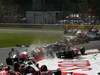 GP ITALIA, 11.09.2011- Gara, Crash, Vitantonio Liuzzi (ITA), HRT Formula One Team, Nico Rosberg (GER), Mercedes GP Petronas F1 Team, MGP W02 e Vitaly Petrov (RUS), Lotus Renault GP, R31 