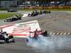 GP ITALIA, 11.09.2011- Gara, Felipe Massa (BRA), Ferrari, F-150 Italia spins