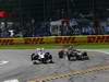 GP ITALIA, 11.09.2011- Gara, Kamui Kobayashi (JAP), Sauber F1 Team C30 e Bruno Senna (BRA), Lotus Renault GP R31 