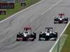 GP ITALIA, 11.09.2011- Gara, Lewis Hamilton (GBR), McLaren  Mercedes, MP4-26 e Michael Schumacher (GER), Mercedes GP Petronas F1 Team, MGP W02 