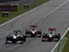 GP ITALIA, 11.09.2011- Gara, Michael Schumacher (GER), Mercedes GP Petronas F1 Team, MGP W02, Jenson Button (GBR), McLaren  Mercedes, MP4-26 e Lewis Hamilton (GBR), McLaren  Mercedes, MP4-26 