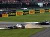 GP ITALIA, 11.09.2011- Gara, Sergio Pérez (MEX), Sauber F1 Team C30 e Pastor Maldonado (VEN), Williams FW33 