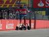 GP ITALIA, 11.09.2011- Gara, Chequered flag, Sebastian Vettel (GER), Red Bull Racing, RB7 vincitore 