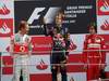 GP ITALIA, 11.09.2011- Gara, Sebastian Vettel (GER), Red Bull Racing, RB7 vincitore, Jenson Button (GBR), McLaren  Mercedes, MP4-26 secondo e Fernando Alonso (ESP), Ferrari, F-150 Italia terzo 