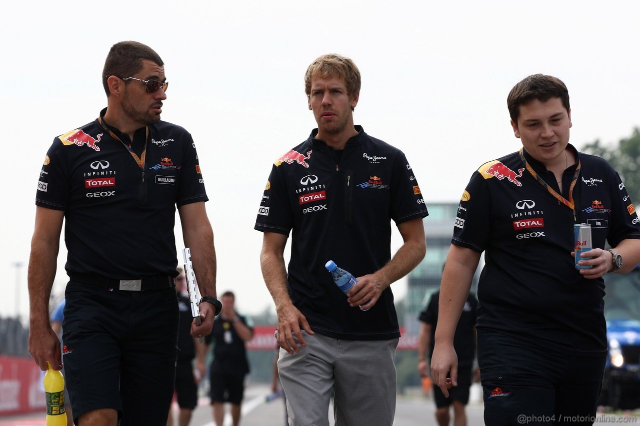 GP ITALIA, 08.09.2011- Sebastian Vettel (GER), Red Bull Racing, RB7 