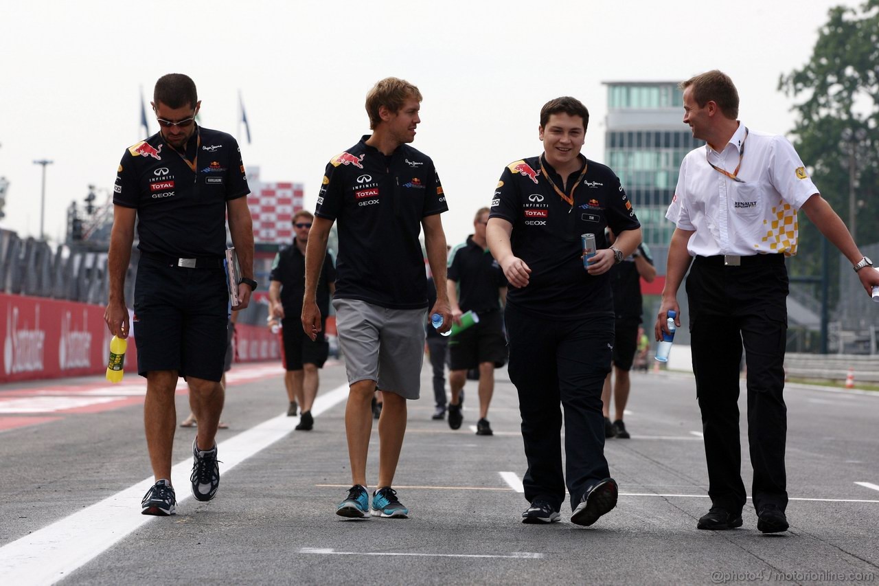 GP ITALIA, 08.09.2011- Sebastian Vettel (GER), Red Bull Racing, RB7 