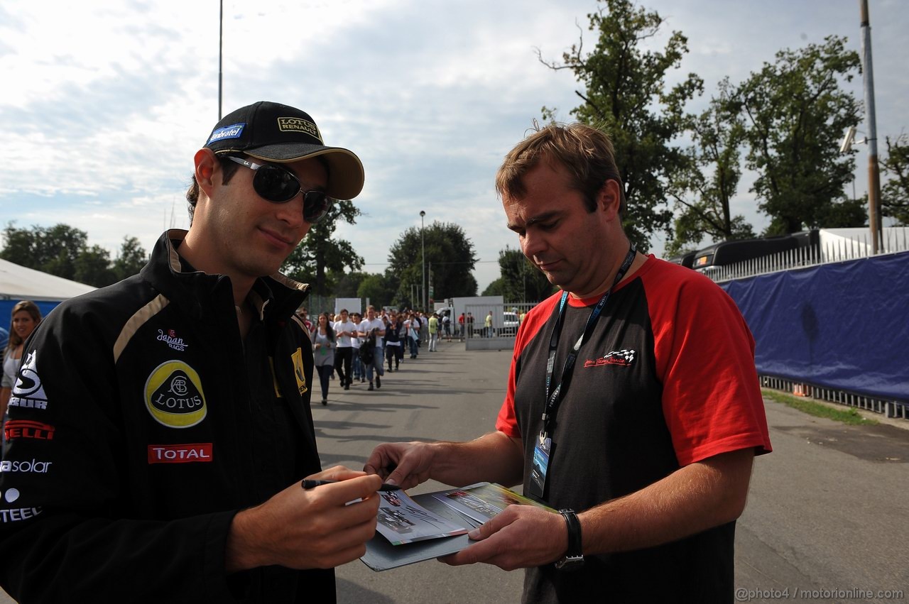 GP ITALIA, 08.09.2011- Bruno Senna (BRA), Lotus Renault GP R31 