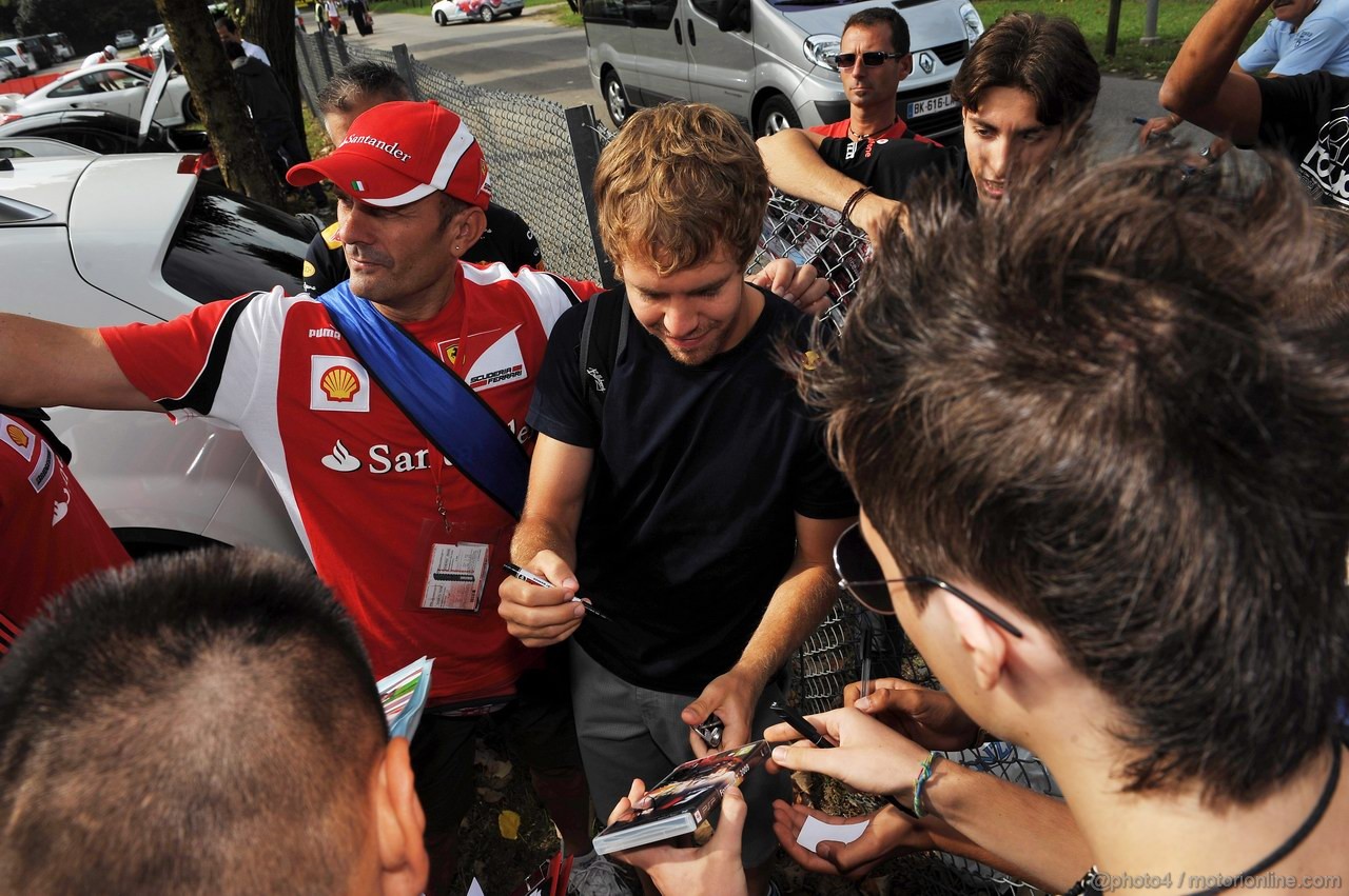 GP ITALIA, 08.09.2011- Sebastian Vettel (GER), Red Bull Racing, RB7
