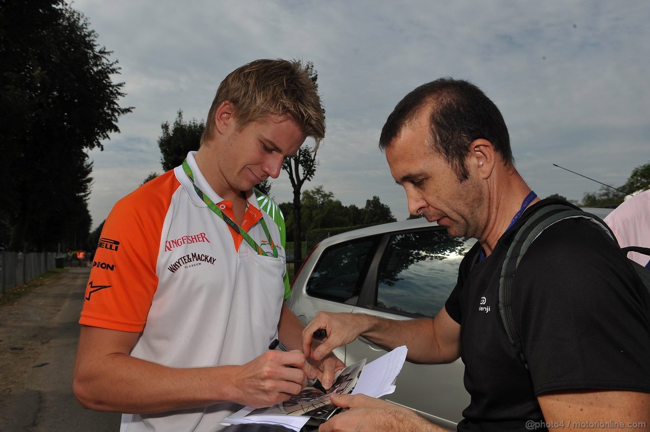 GP ITALIA, 08.09.2011- Nico Hulkenberg (GER), Force India F1 Team, Test Driver 
