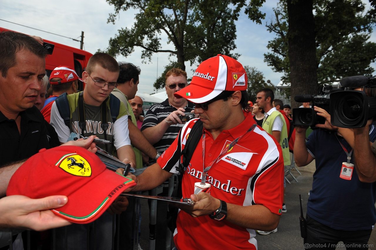 GP ITALIA, 08.09.2011- Felipe Massa (BRA), Ferrari, F-150 Italia