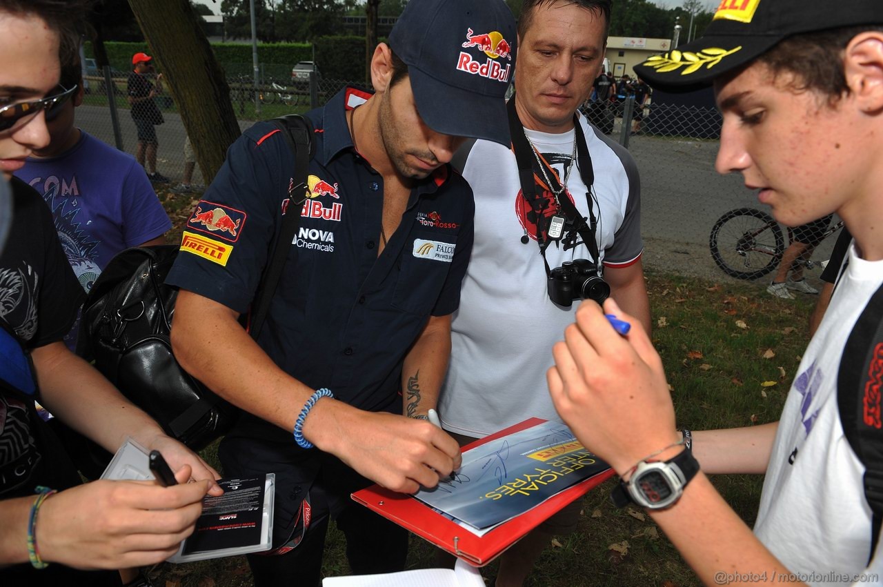 GP ITALIA, 08.09.2011- Jaime Alguersuari (SPA), Scuderia Toro Rosso, STR6 