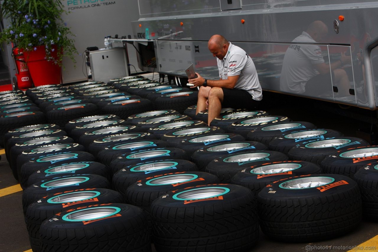 GP ITALIA, 08.09.2011- Pirelli Tyres 