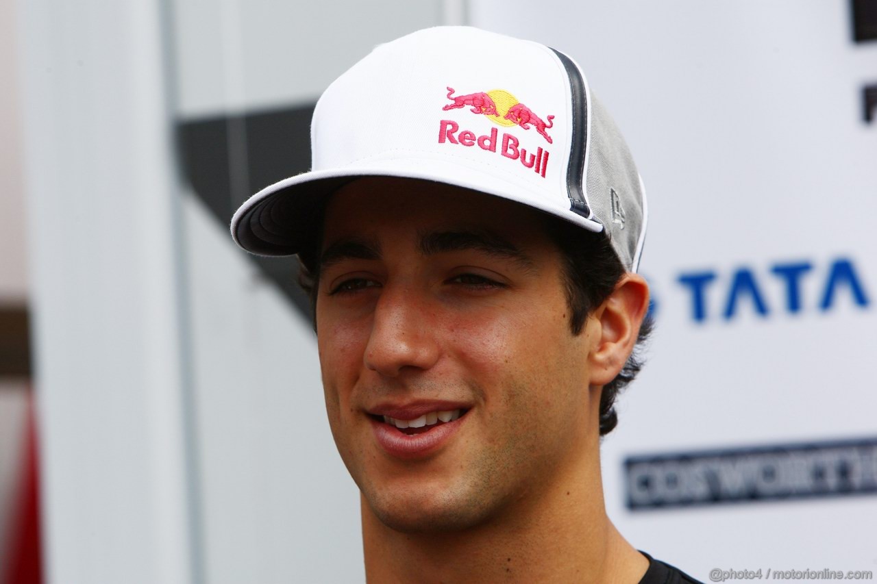 GP ITALIA, 08.09.2011- Daniel Ricciardo (AUS), HRT Formula One Team 