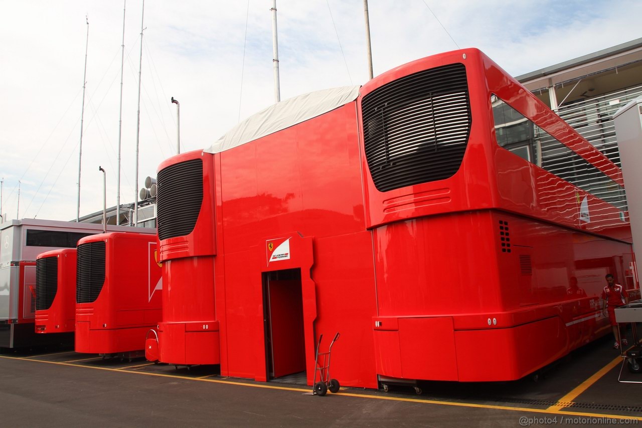 GP ITALIA, 08.09.2011- Ferrari Hospitality 