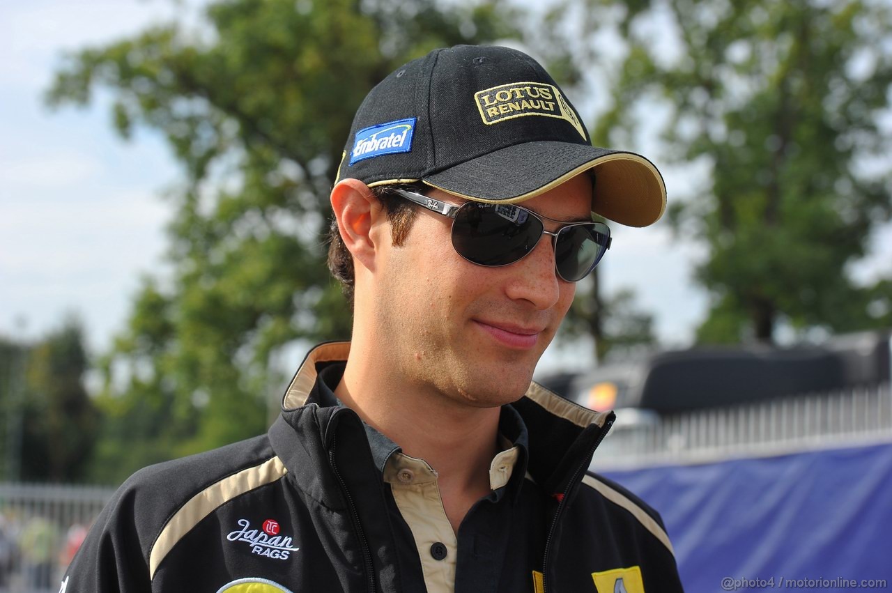 GP ITALIA, 08.09.2011- Bruno Senna (BRA), Lotus Renault GP R31 
