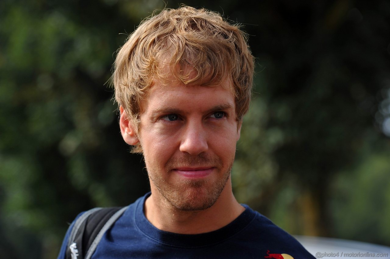 GP ITALIA, 08.09.2011- Sebastian Vettel (GER), Red Bull Racing, RB7 