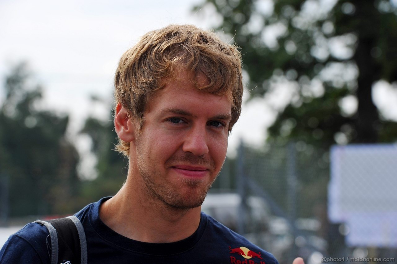 GP ITALIA, 08.09.2011- Sebastian Vettel (GER), Red Bull Racing, RB7