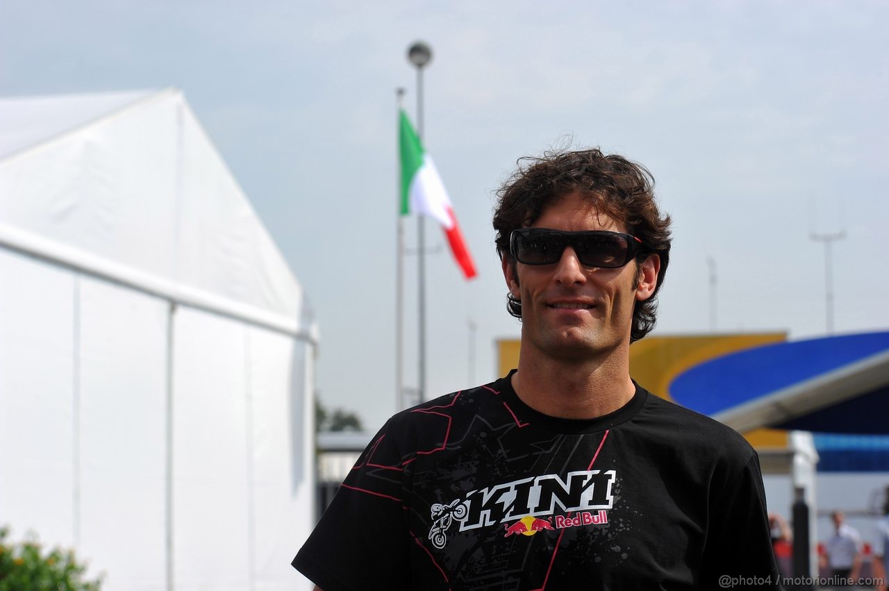 GP ITALIA, 08.09.2011- Mark Webber (AUS), Red Bull Racing, RB7 