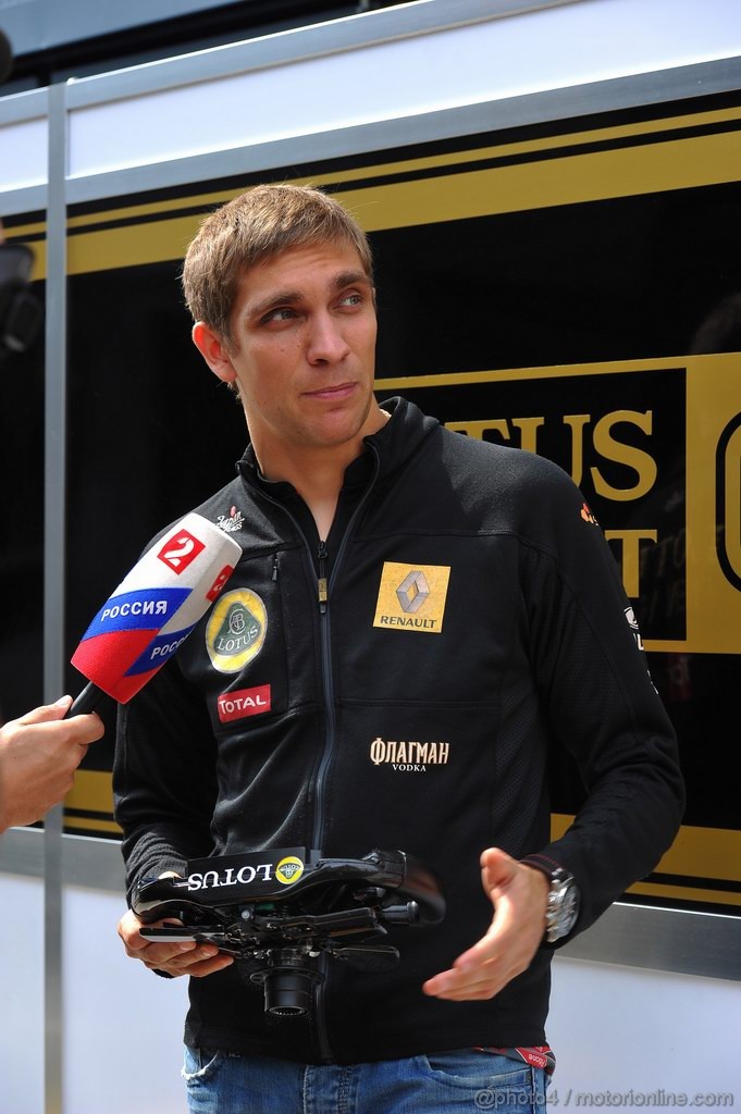 GP ITALIA, 08.09.2011- Vitaly Petrov (RUS), Lotus Renault GP, R31