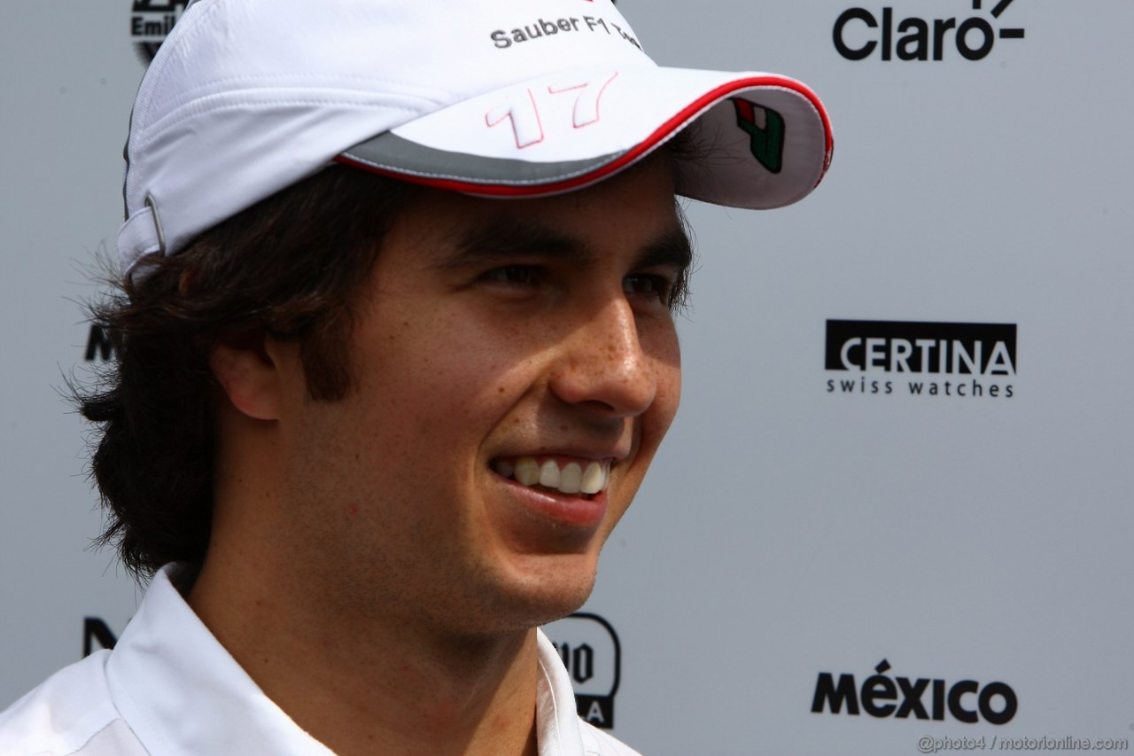 GP ITALIA, 08.09.2011- Sergio Pérez (MEX), Sauber F1 Team C30 